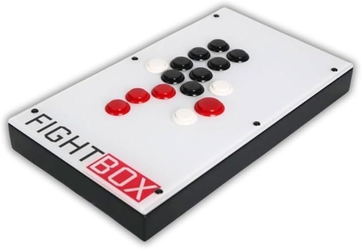 FightBox ファイトボックス PC PS3 PS4 PS5 プレイステーション Switch スイッチ 対応 全ボタン レバーレス アーケード ファイティング スティック ヒットボックス 格闘ゲーム 天板 F10-EX-PS5-V2