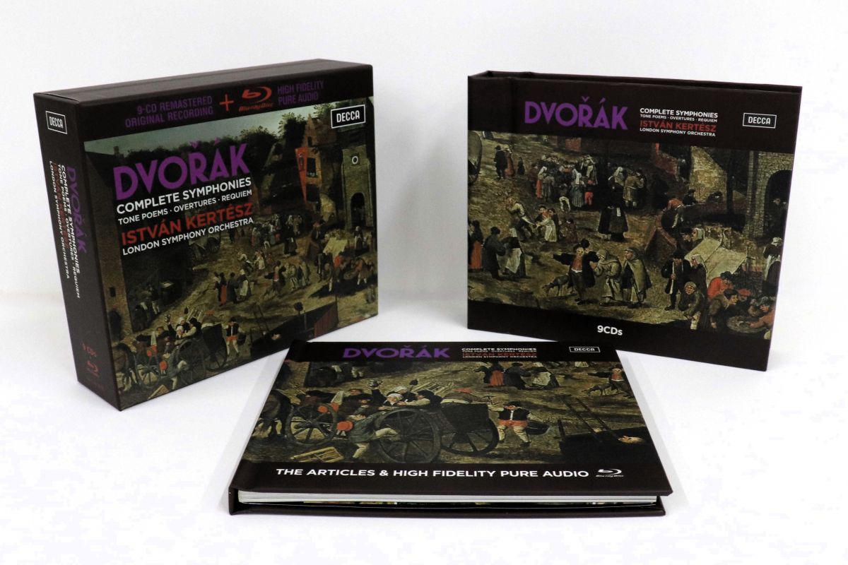 10discs CD Antonin Dvo?ak - Istvan Kertes Complete Symphonies ･ Tone Poems ･ Overtures ･ Requ 4830744 Decca |00580