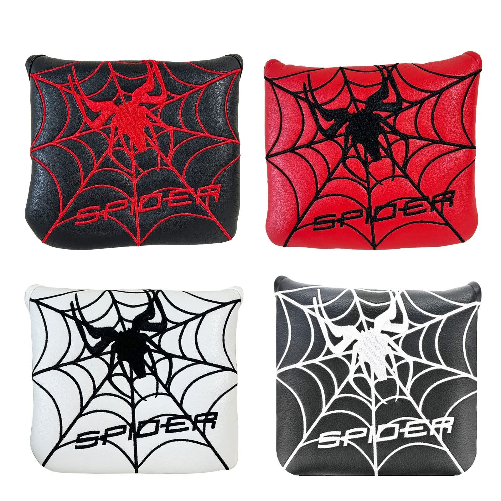 新品 パターカバー マレット 用 センターシャフト 用 スパイダー