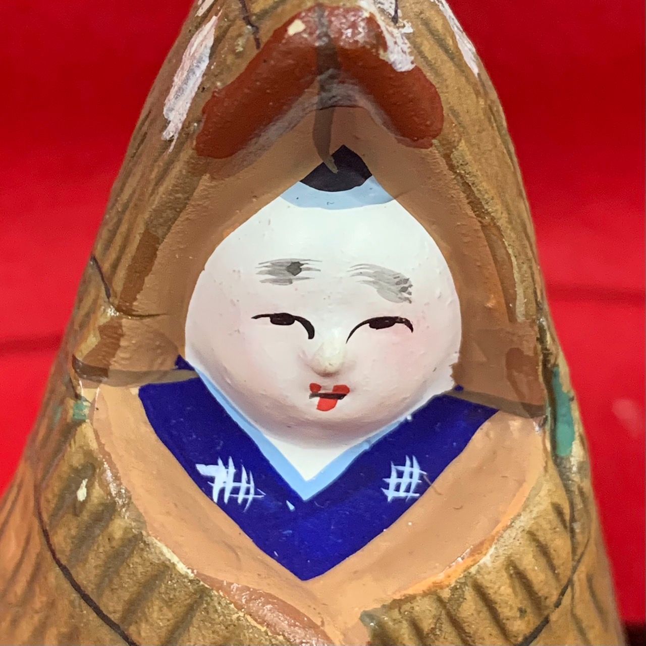 雪ん子 ゆきんこ 越前土人形 置物 民芸品 郷土人形 農民美術 zz - メルカリ