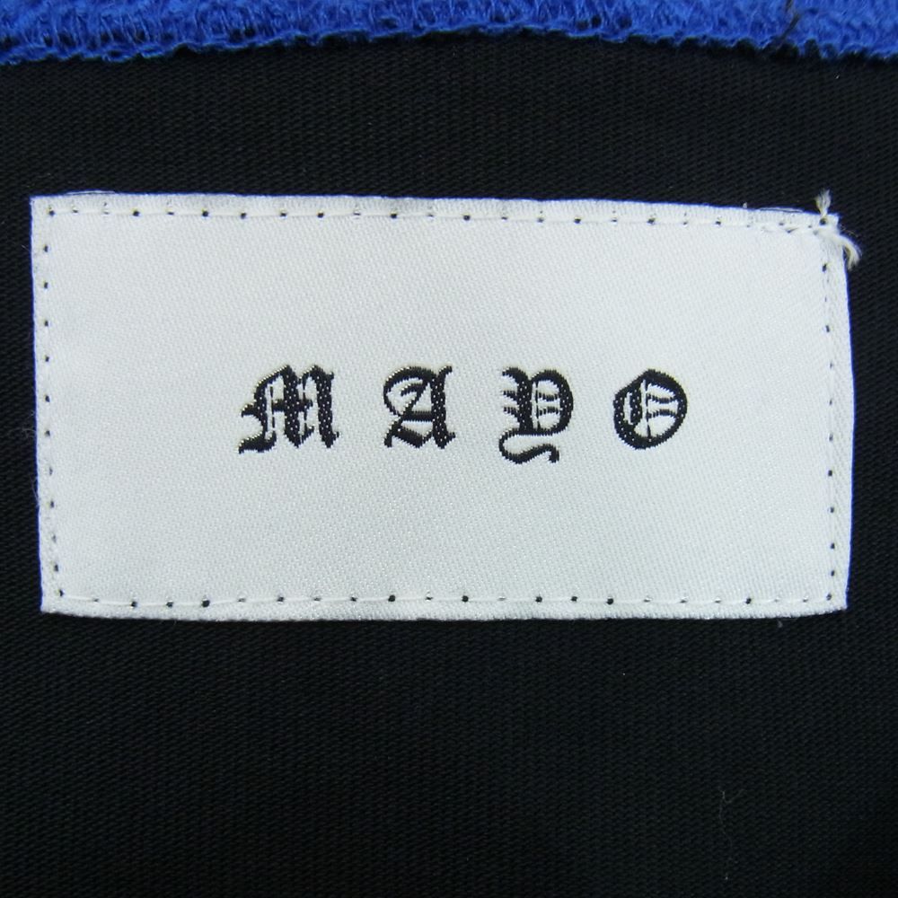 MAYO メイヨ― 23MY-LT12 FORGET ME NOT SKULL EMBROIDERY RAGLAN LONG