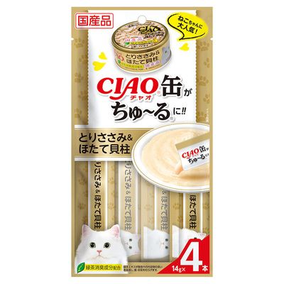 同梱不可】【24個セット】いなばペットフード CIAO缶ちゅ～る