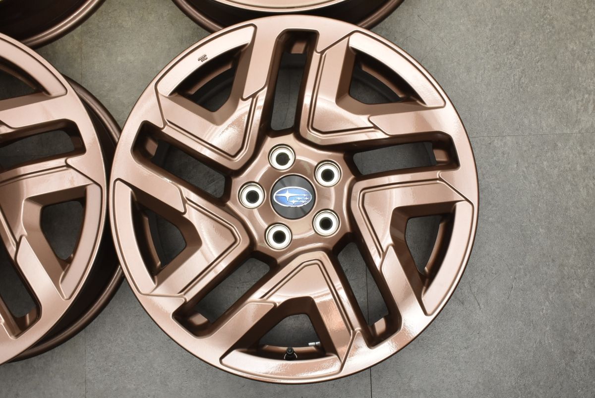 新車外し品 交換用】スバル SL フォレスター 純正 18in 7J +48