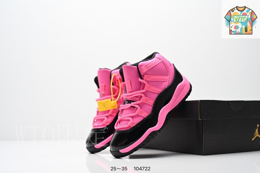 Air Jordan 11 バスケットボールシューズ レッド PS) Air Jordan 11 Retro 'Win Like '96' 378039-623