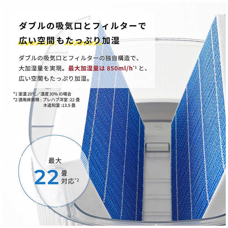 ♥ 未開梱 SIROCA 気化式加湿器 気化式 SD-E151-W WWW_KANDAIZUMI_COM