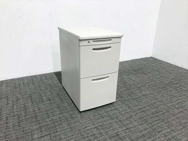 脇デスク 3段 SD オカムラ ライトスモーク