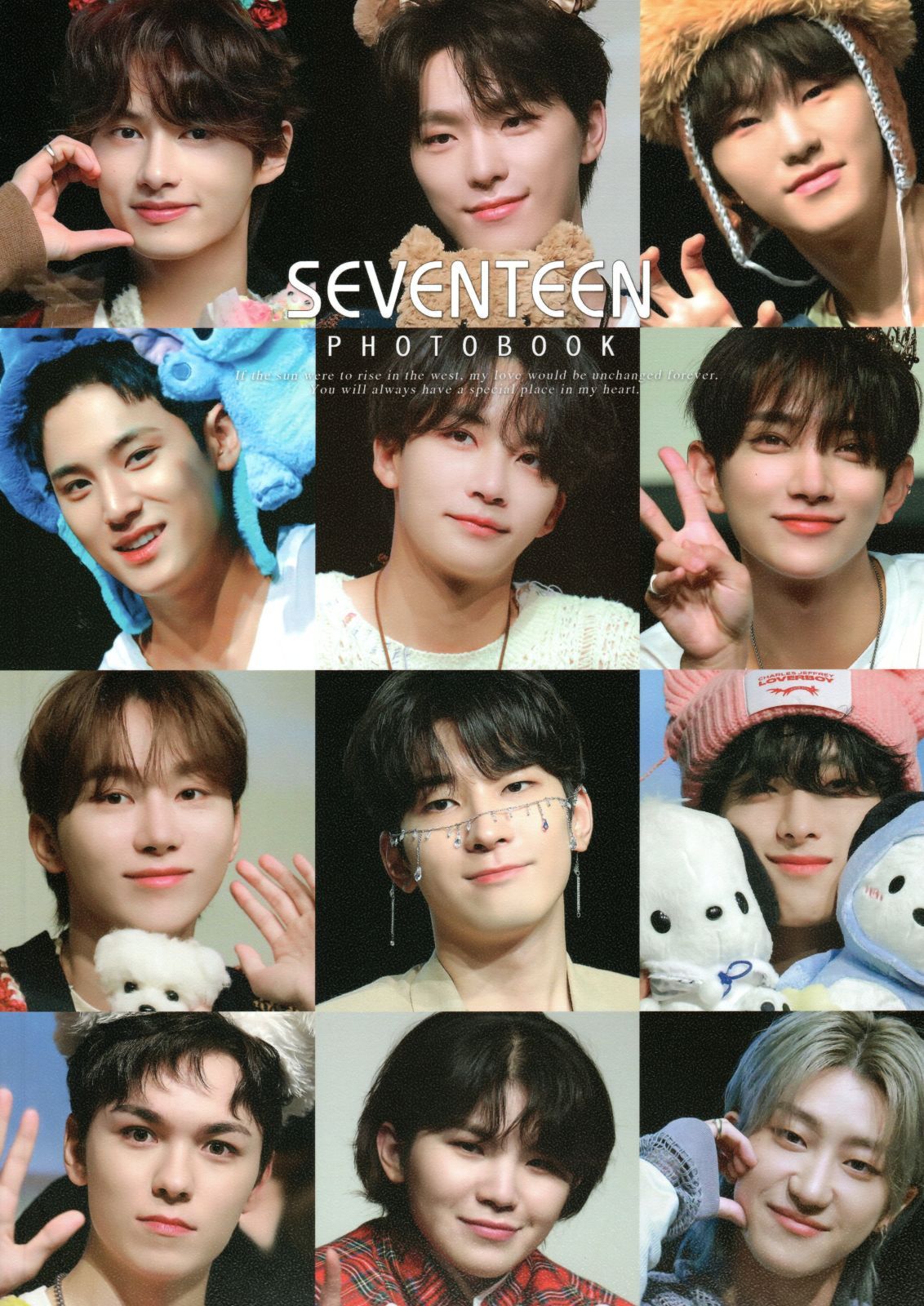 SEVENTEEN セブンティーン セブチ グッズ 写真集 Premium Photo Book 