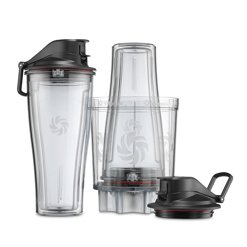公式 Vitamix パーソナルカップアダプタ ブレンディングカップ 600ml × 2個付き E310 TNC Pro用 0