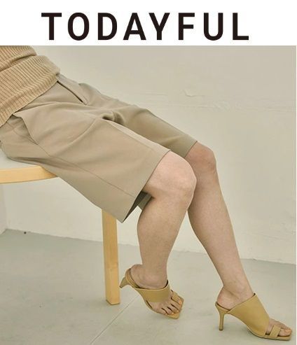 TODAYFUL トゥデイフルTwill Half Pants12110717