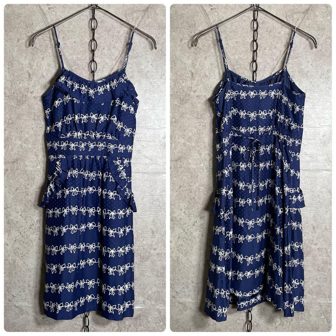 Archive MARC BY MARC JACOBS シルク100% キャミワンピース リボン柄