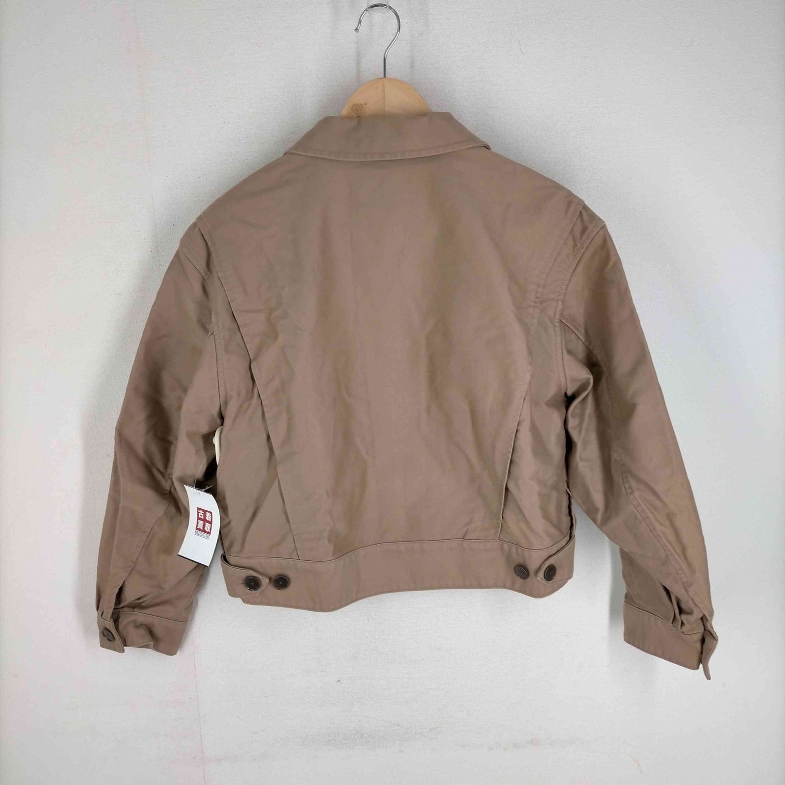 マカフィー MACPHEE コットンモールスキンショートジャケット 