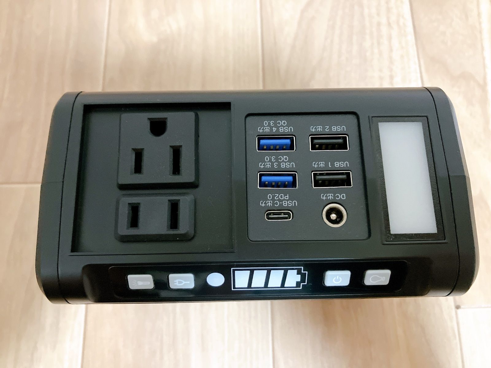 F C Real Bristol R B ポータブル電源 24000 mAh Power Bank キャンプ アウトドア 防災