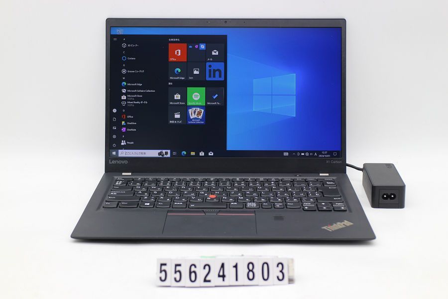 Lenovo ThinkPad X1 Carbon 5th Gen Core i7 7500U 2.7GHz/8GB/256GB(SSD)/14W/FHD(1920x1080)/Win10 【556241803】