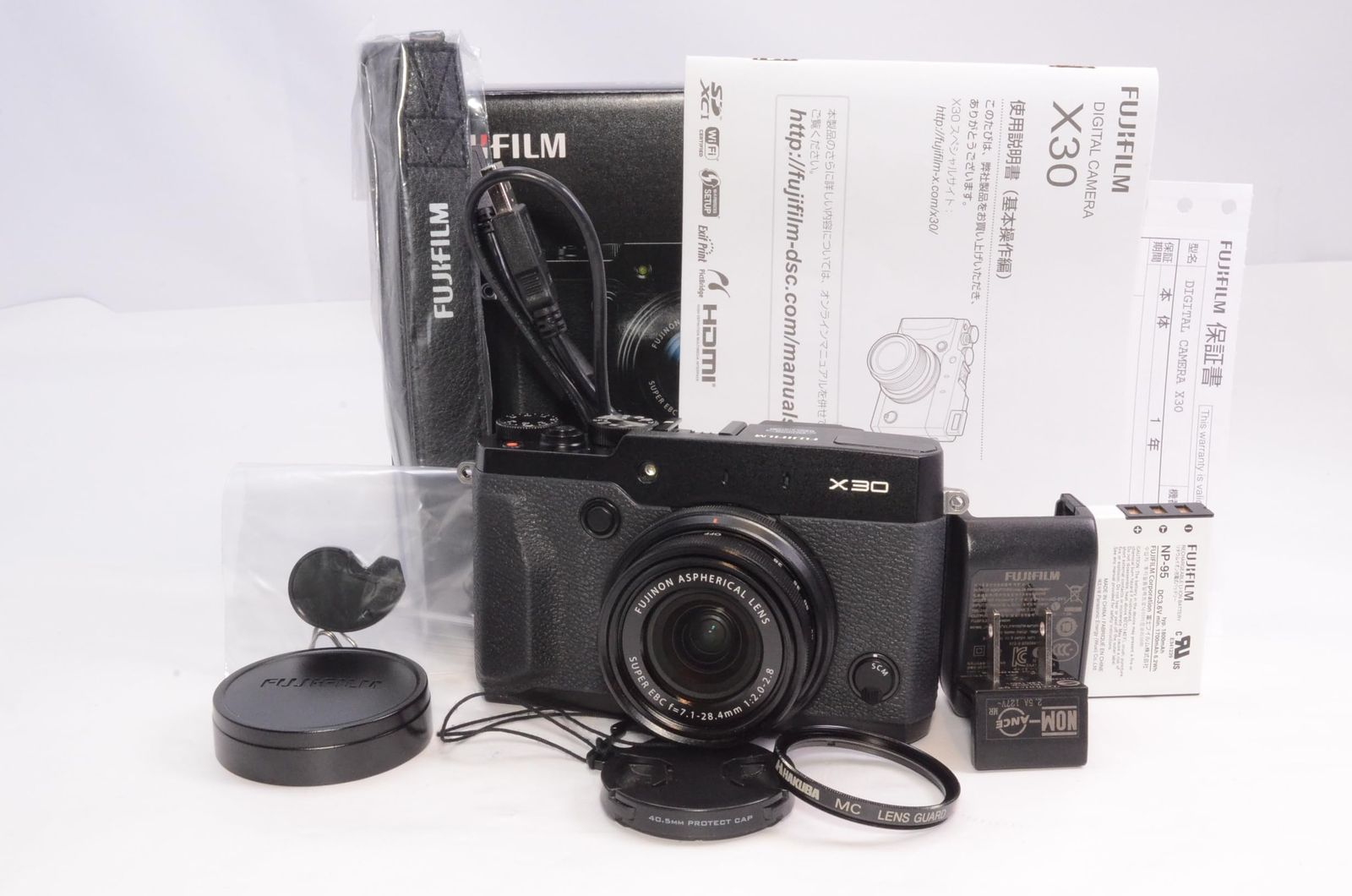 元 き FUJIFILM フジフィルム X30 ブラック FX-X30B プレミアムコンパクトデジタルカメラ