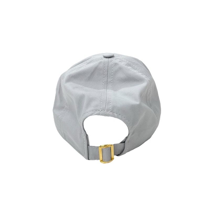 セリーヌ CELINE キャップ 帽子 コットン グレー ホワイト トリオンフ  