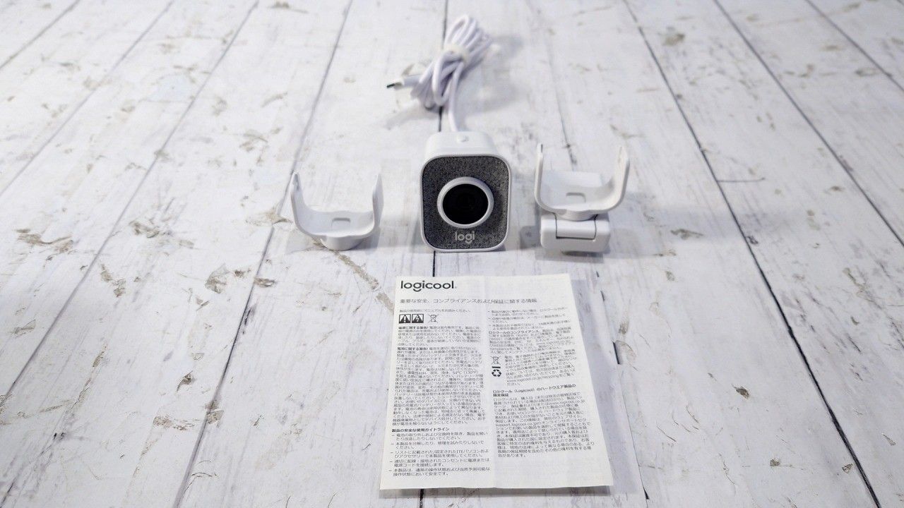 ★状態良好★ Logicool ロジクール Webカメラ フルHD C980OW オフホワイト ☆★