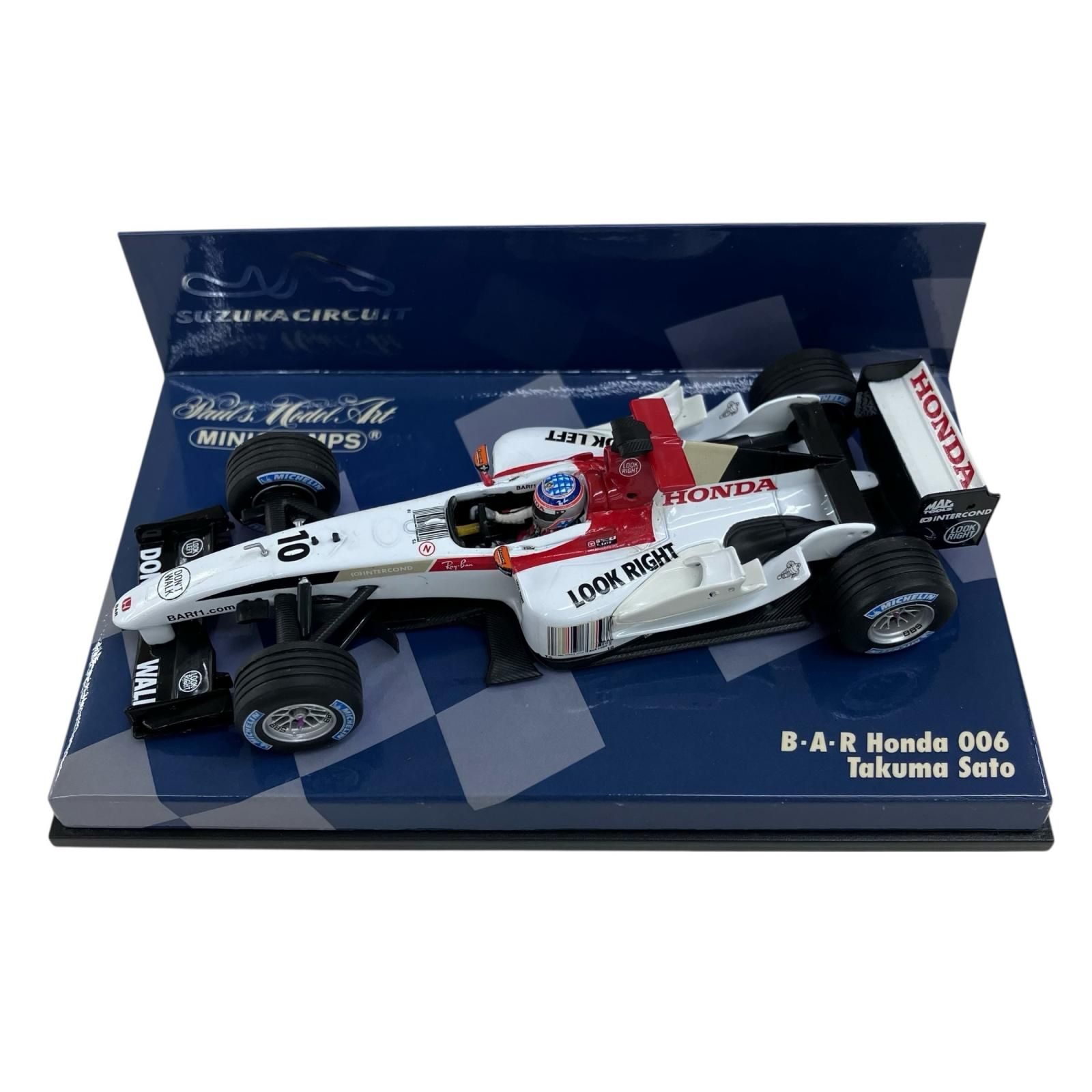 ミニチャンプス BAR HONDA 006 T.SATO ミニチャンプス1/43 F1 BAR