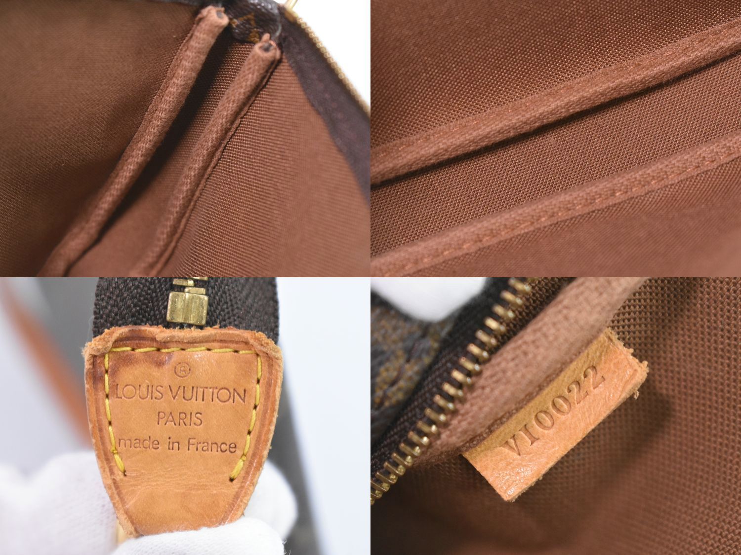 本物 ルイヴィトン LV LOUIS VUITTON ポシェットアクセソワール モノグラム アクセサリーポーチ ハンドバッグ ブラウン M51980  ビトン バッグ ジェンダーレス ジェンダーフリー 中古 【フォロー割】 - メルカリ