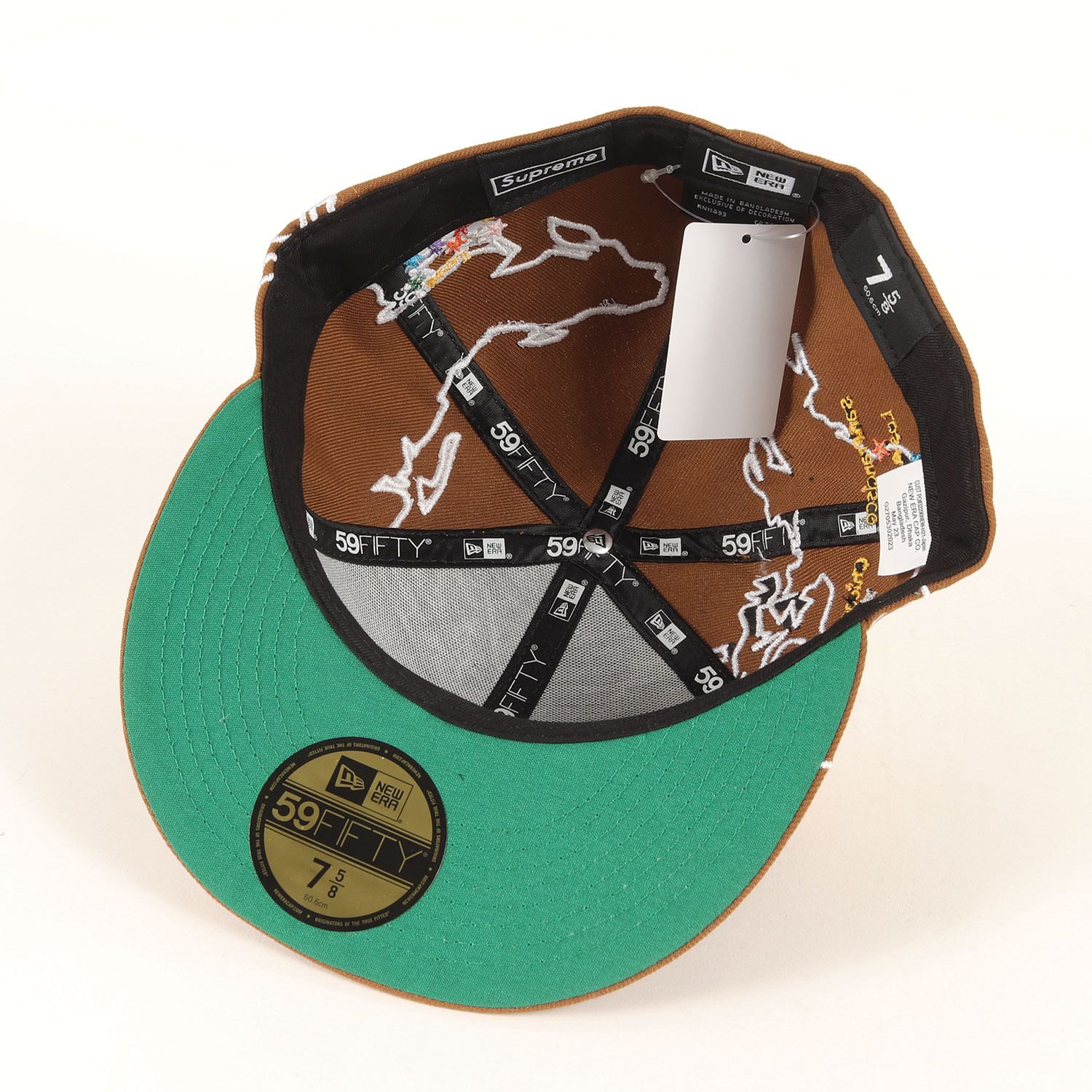 シュプリーム  NEW ERA   コラボキャップ　7 5/8 60.6 楽天市場】SUPREME ニューエラ キャップ 59FIFTY GRADIENT BOX