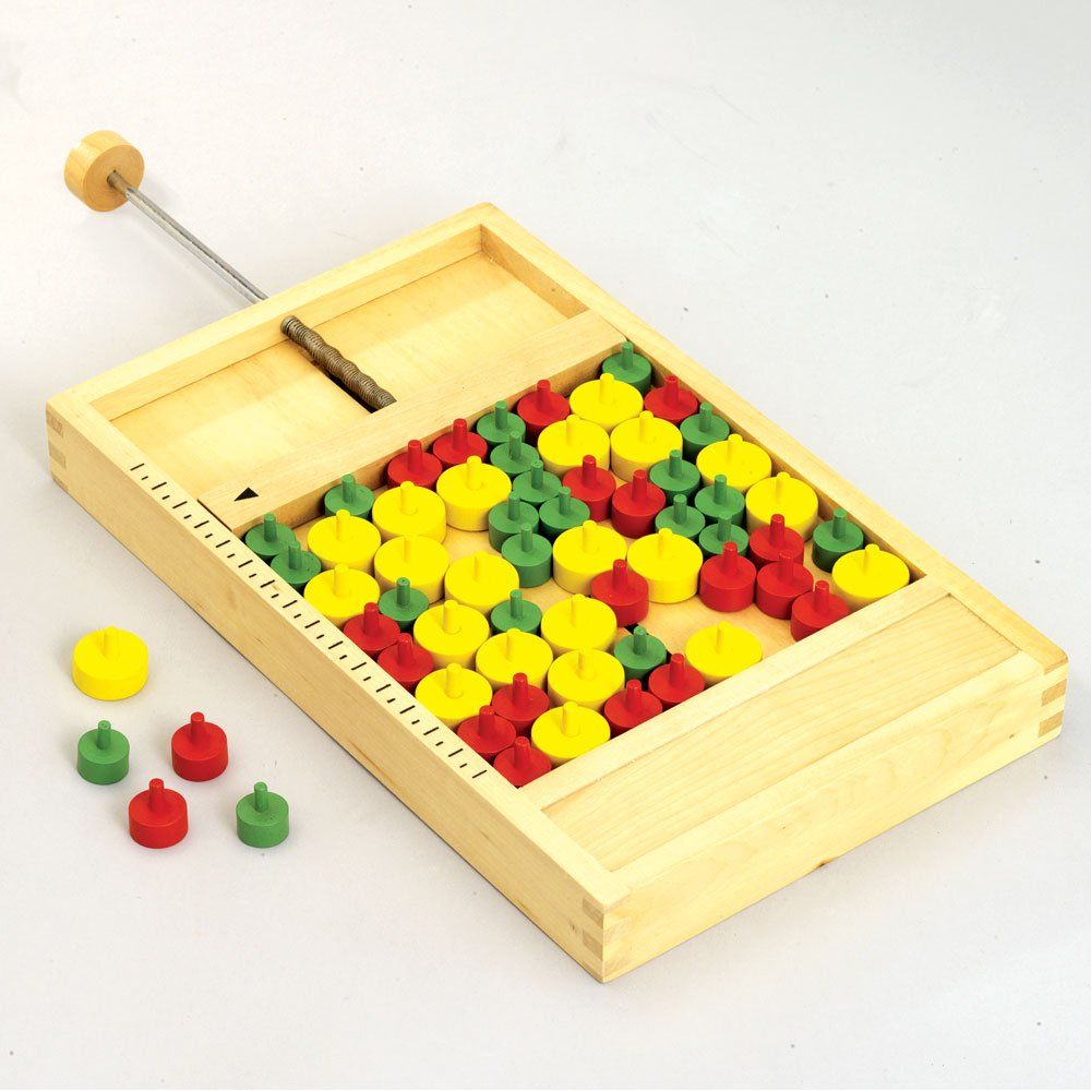 Bits and Pieces - Mikado Rules 木製ボードゲーム - クラシックな木製地雷ボードゲーム ファミリーゲーム - ボード寸法 11-1|2インチ x 7インチ