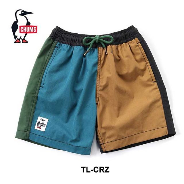 種類5：TL-CRZ/KM チャムス キッズ ショートパンツ Chums CH23-1097 プランジダイバーズ Kid's Plunge Divers ショーツ 水陸両用 水着 ラッシュガード 撥水 速乾 男の子 女の子 水遊び ウエストゴム 春夏 