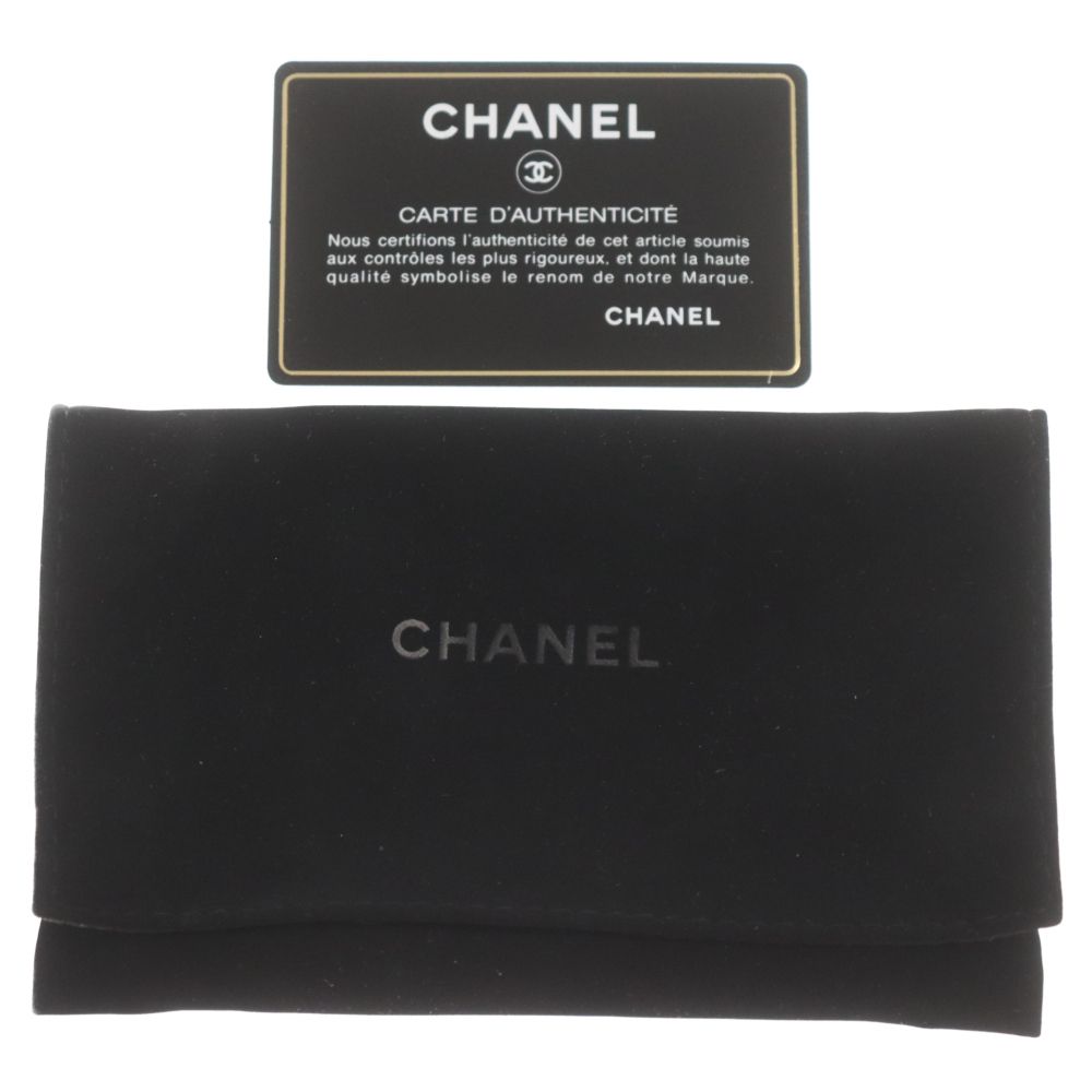 CHANEL (シャネル) フィリグリー ラウンドジップ コインケース レッド