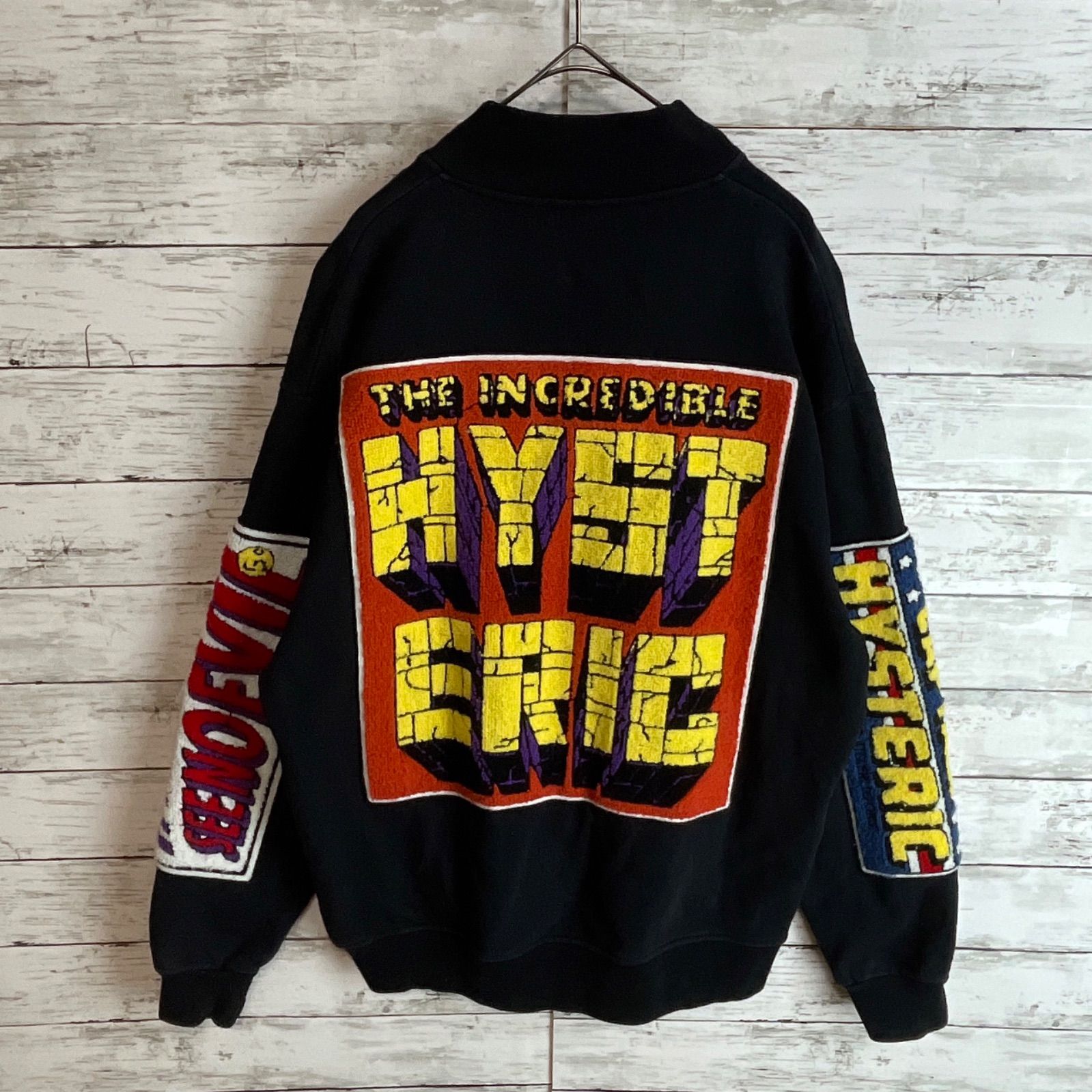 HYSTERIC GLAMOUR｜HG VARSITYワッペン ジャケット | Rakuten
