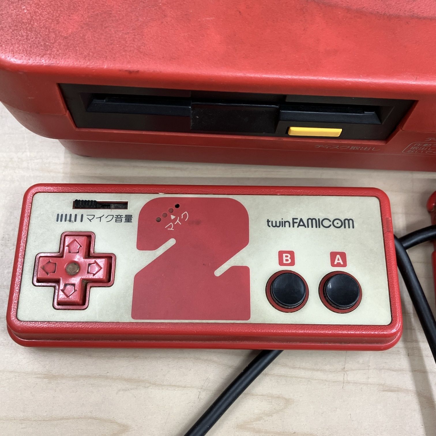 SHARP TWIN FAMICOM AN-500R ツインファミコン ジャンク品 - メルカリ