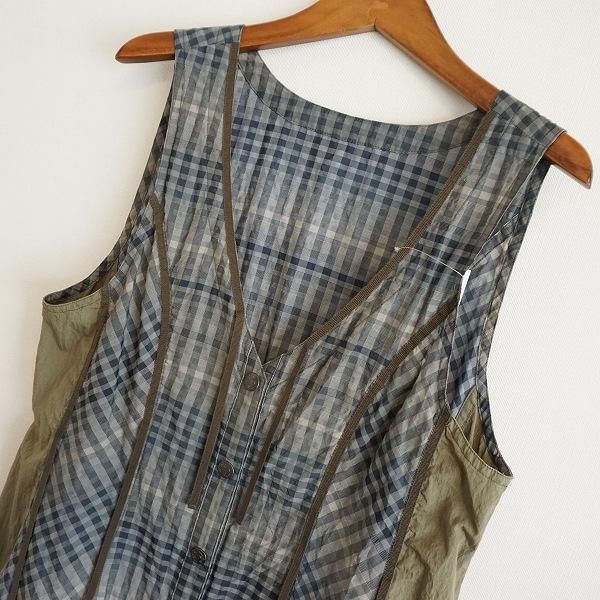 anc インポートロッサ import Rossa ワンピース 44 カーキ 青系