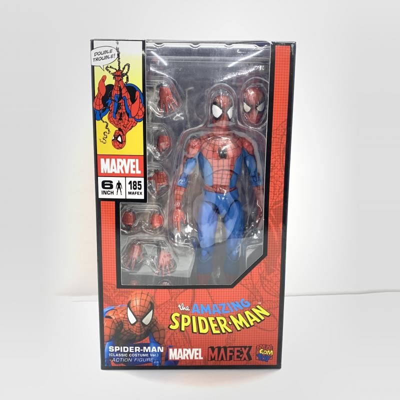 中古開封）MAFEX スパイダーマン (CLASSIC COSTUME Ver.) アクション