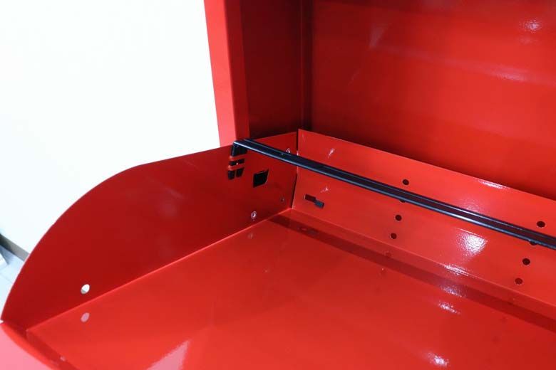 希少】DOTTUS シューズボックス 赤 3段 シューズボックス スリム