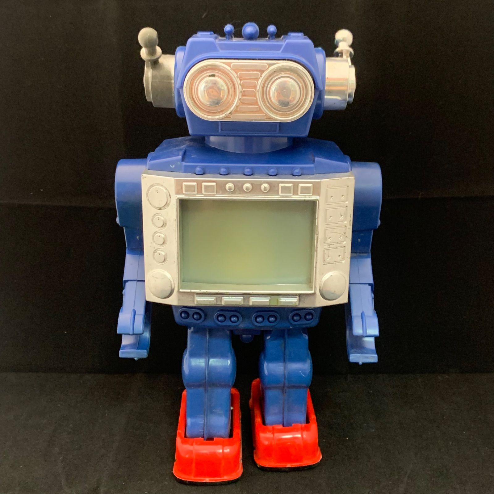 ニューテレビロボット 昭和レトロ　ジャンク品 ニューテレビロボット 昭和期 当時物 堀川玩具 レトロ 希少