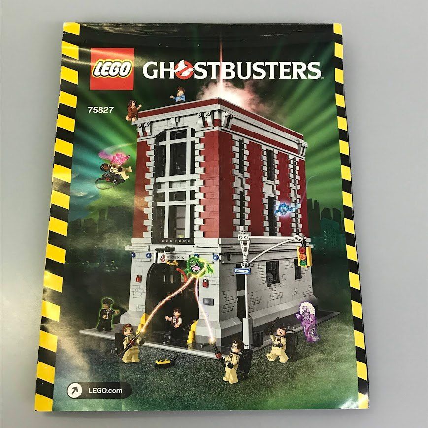 正規品 LEGO レゴ Ghostbusters 75827 消防本部 HD-549-A3 ゴースト