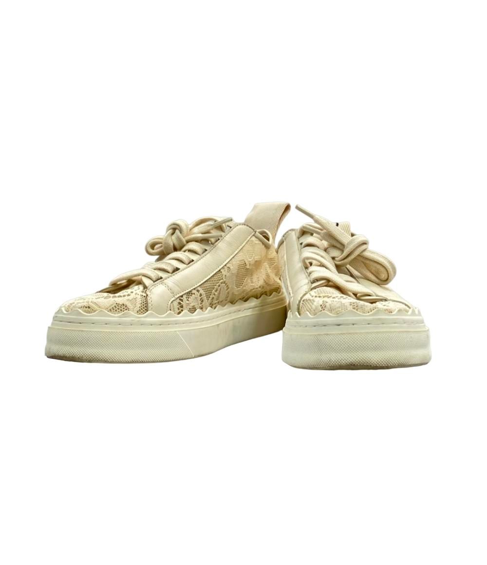 CHLOE(クロエ) ローレン レース＆レザースニーカー【関税込】 楽天市場】Chloe クロエ LAUREN Sneaker スニーカー シューズ 靴