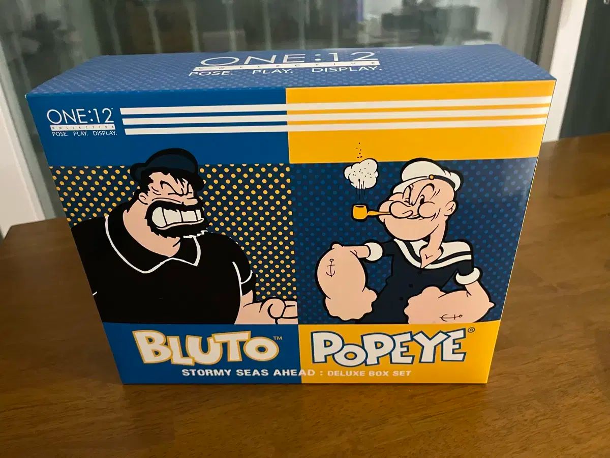 メズコ・トイズ　ポパイ　ブルート　デラックス・ボックス・セット Amazon.com: Popeye 5 Points Actionfigur Deluxe Box Set