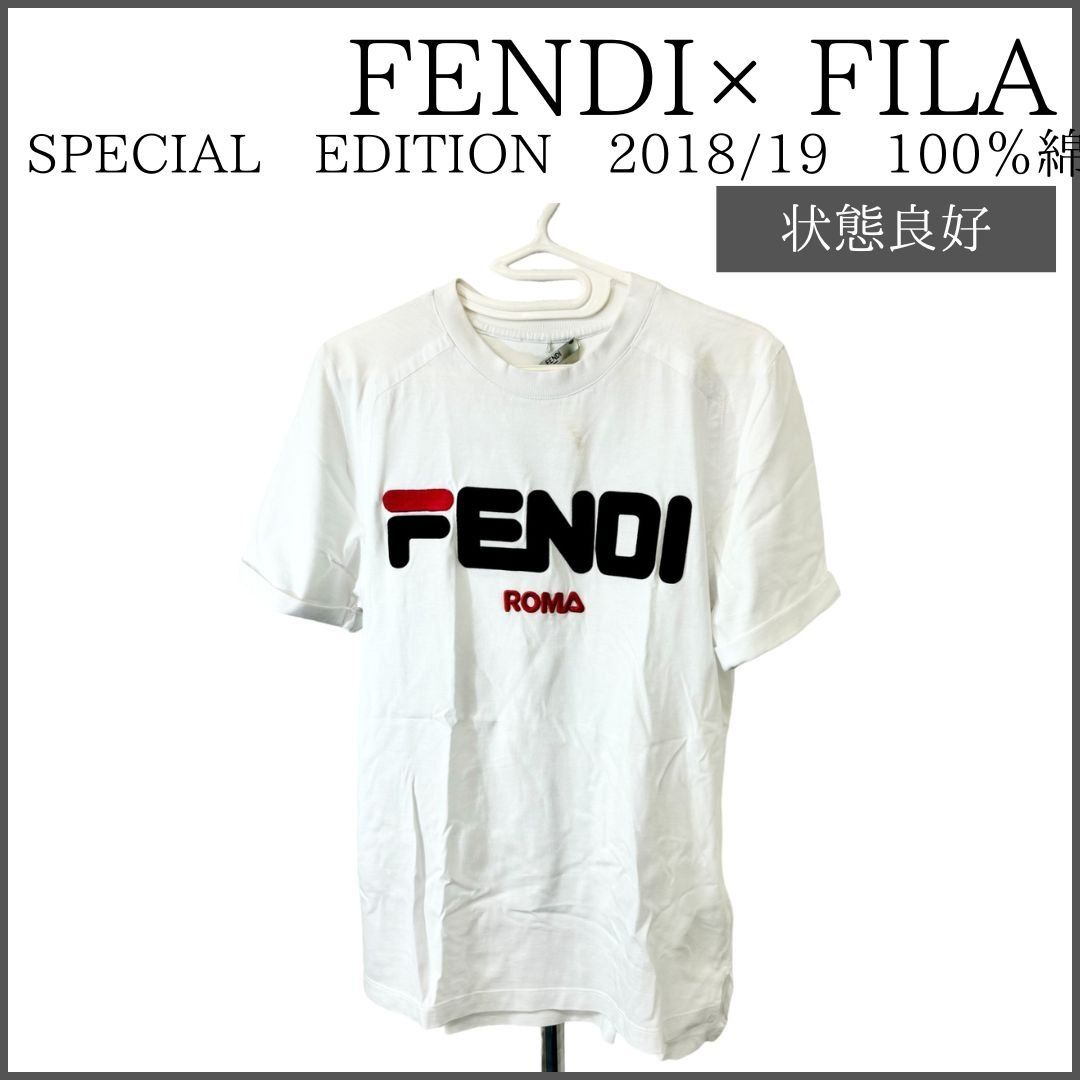 FENDI フェンディ FILA フィラ コラボTシャツ