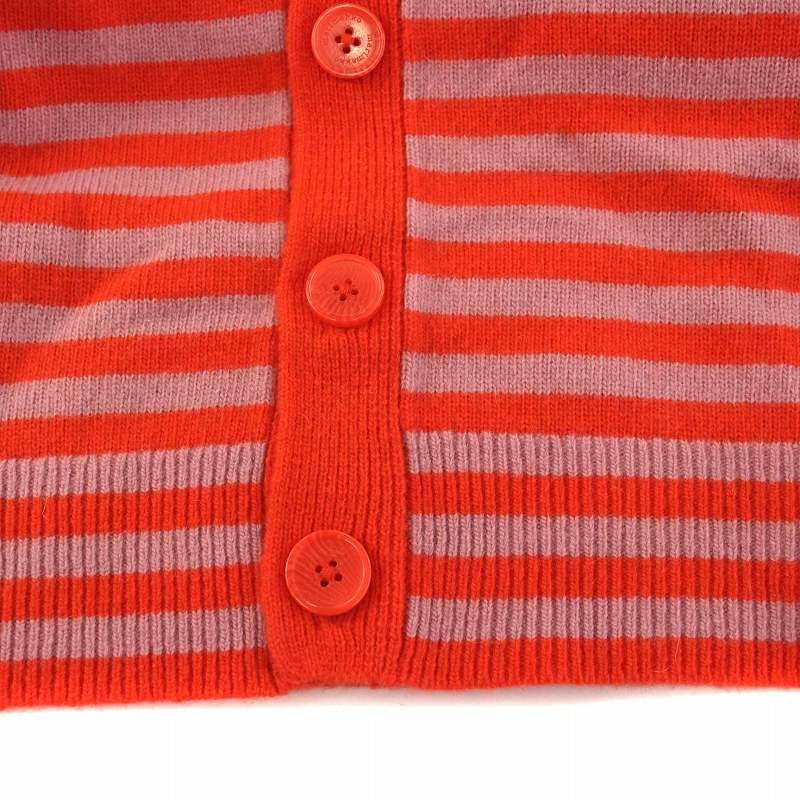 マリメッコ marimekko カーディガン ニット ボーダー Vネック ウニッコ