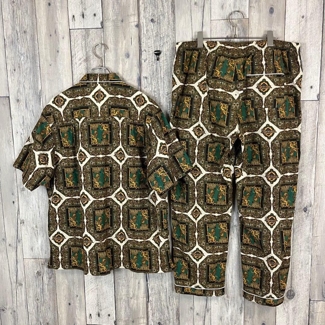 supreme シュプリーム22 ss Regency Pajama Set Up