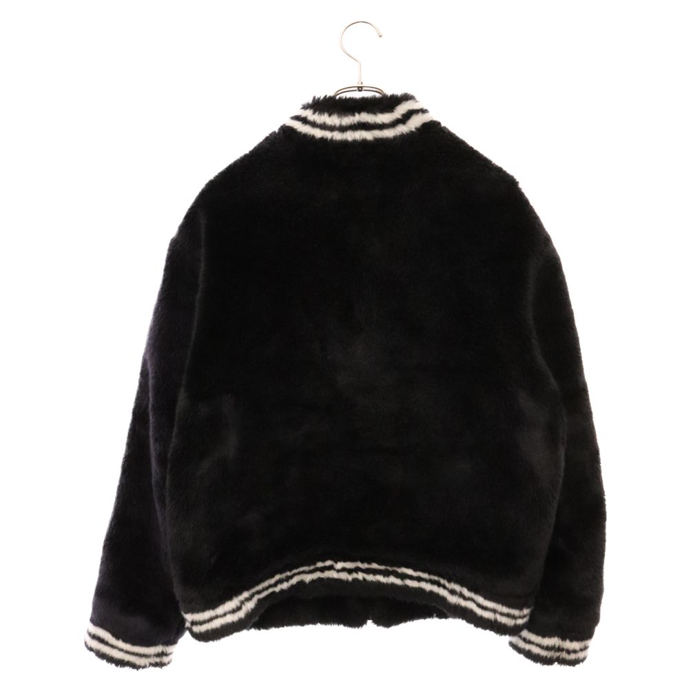 SUPREME (シュプリーム) 20SS Faux Fur Varsity Jacket ロゴフェイク