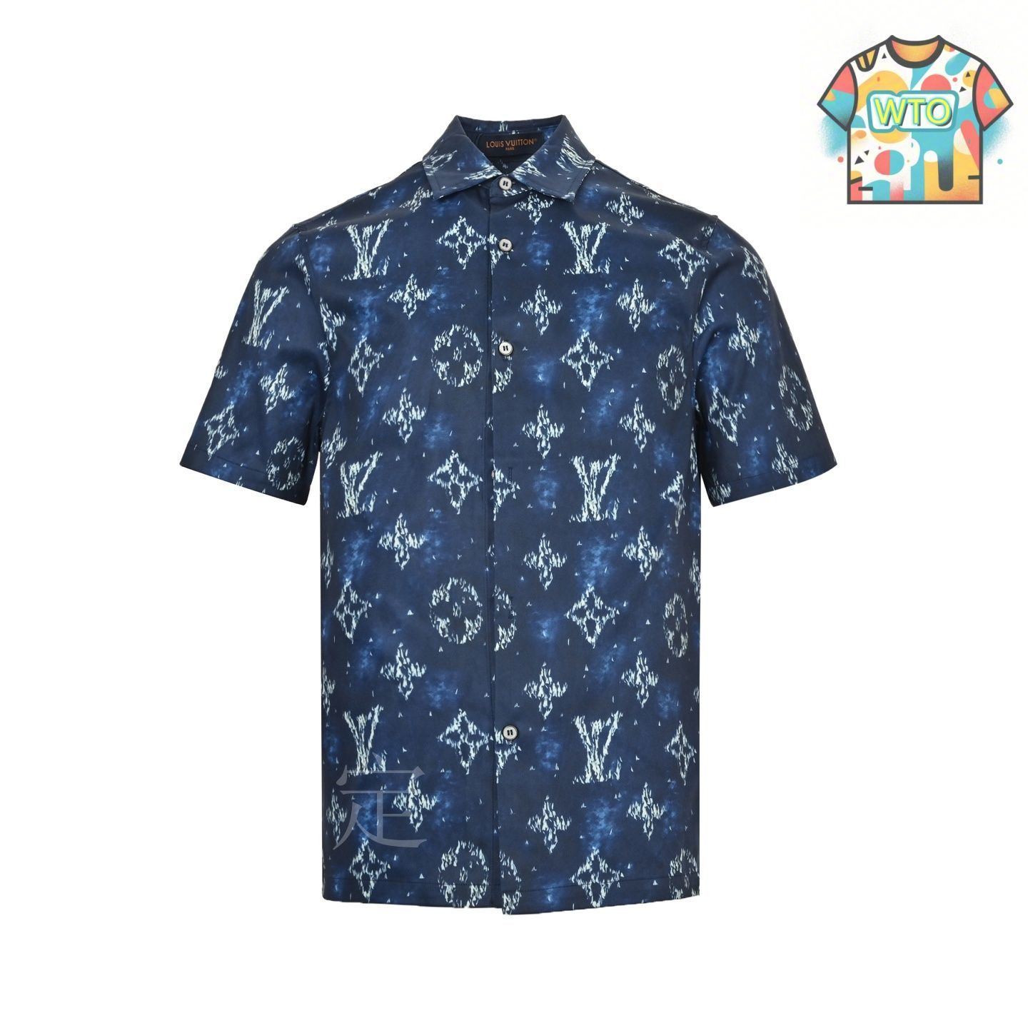 新品未使用　LOUIS VUITTON ルイヴィトン モノグラム　シャツ 今日特価】Louis Vuitton / ルイヴィトン 25ss モノグラム?染