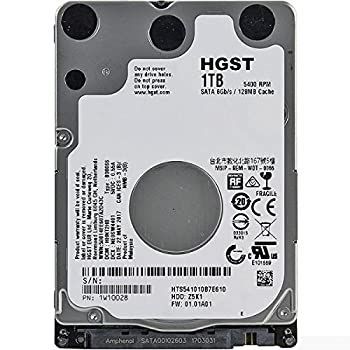 中古】「未使用品」HGST 日立 2.5inch HDD 1TB SATA 7mm厚 128MB