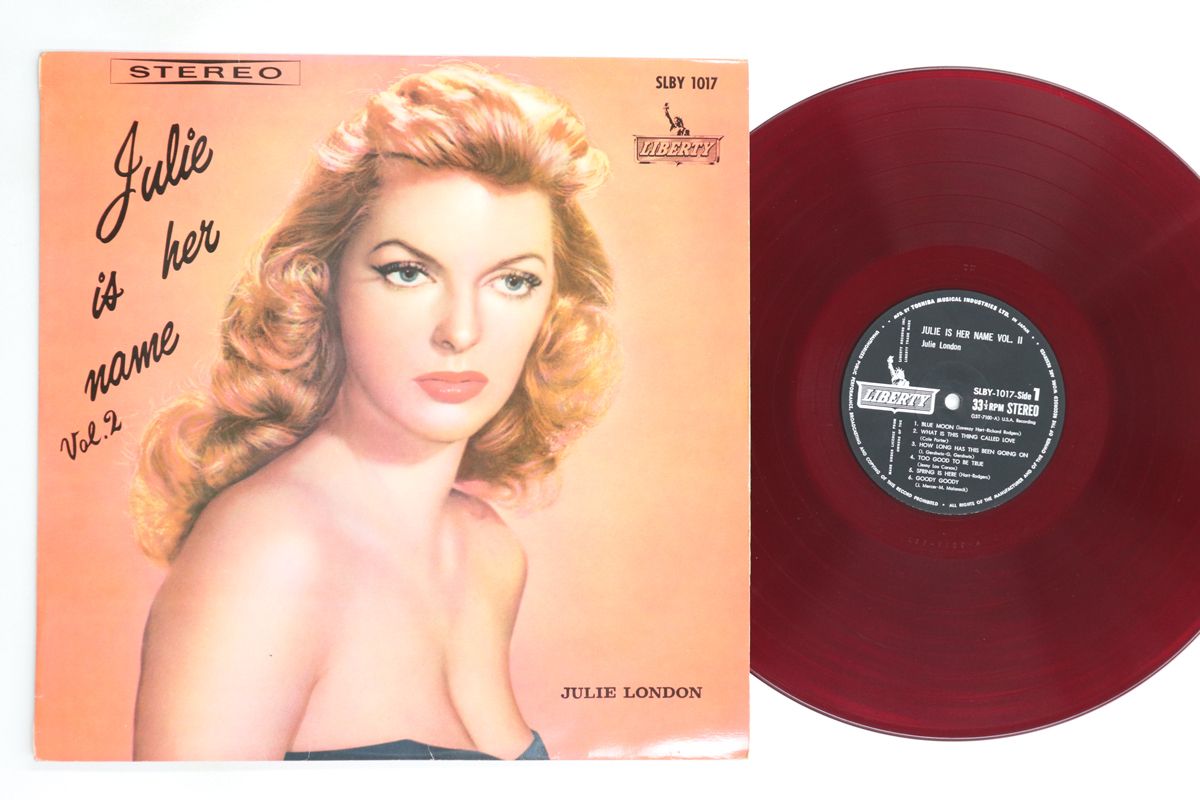 LP ジュリー・ロンドン ジュリーと言う名の女 SLBY1017 LIBERTY /00260 LP ジュリー・ロンドン ジュリーと言う名の女 SLBY1017 LIBERTY