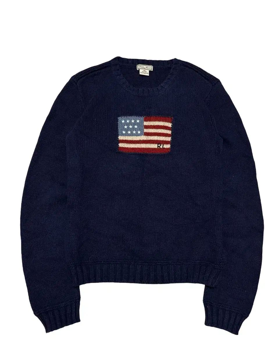 ポロ ラルフローレン 星条旗 ネイビー ニット