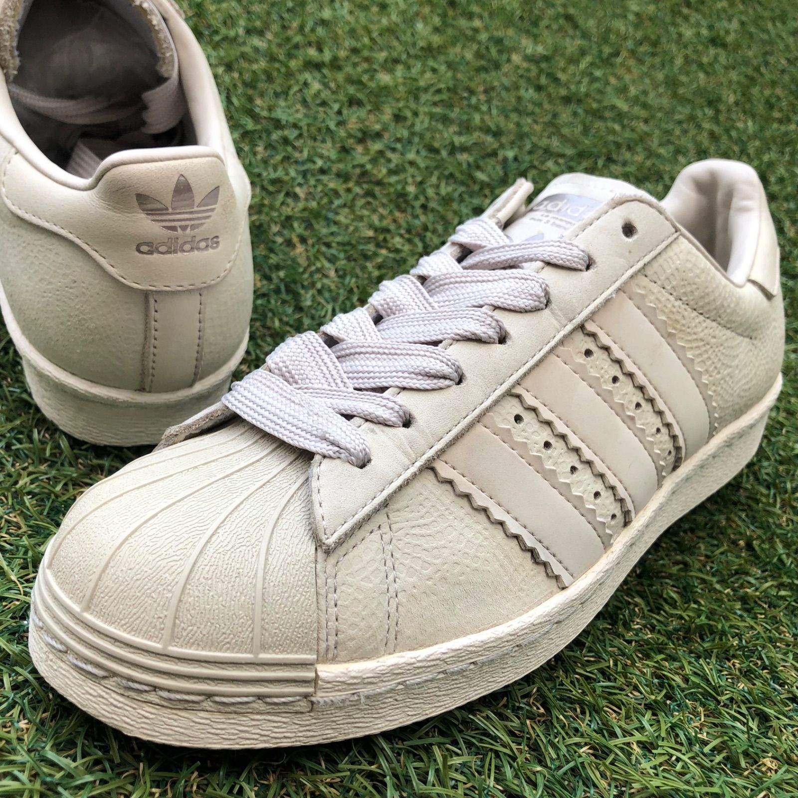 美品24.5 adidas SS80Sアディダス スーパースター80s H993 - メルカリ