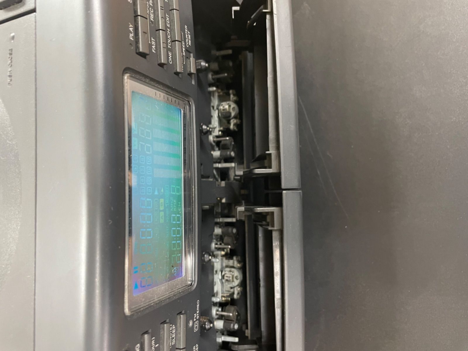 完動品】SHARP CDラジカセ/QT-88CD ダブルカセット - メルカリ