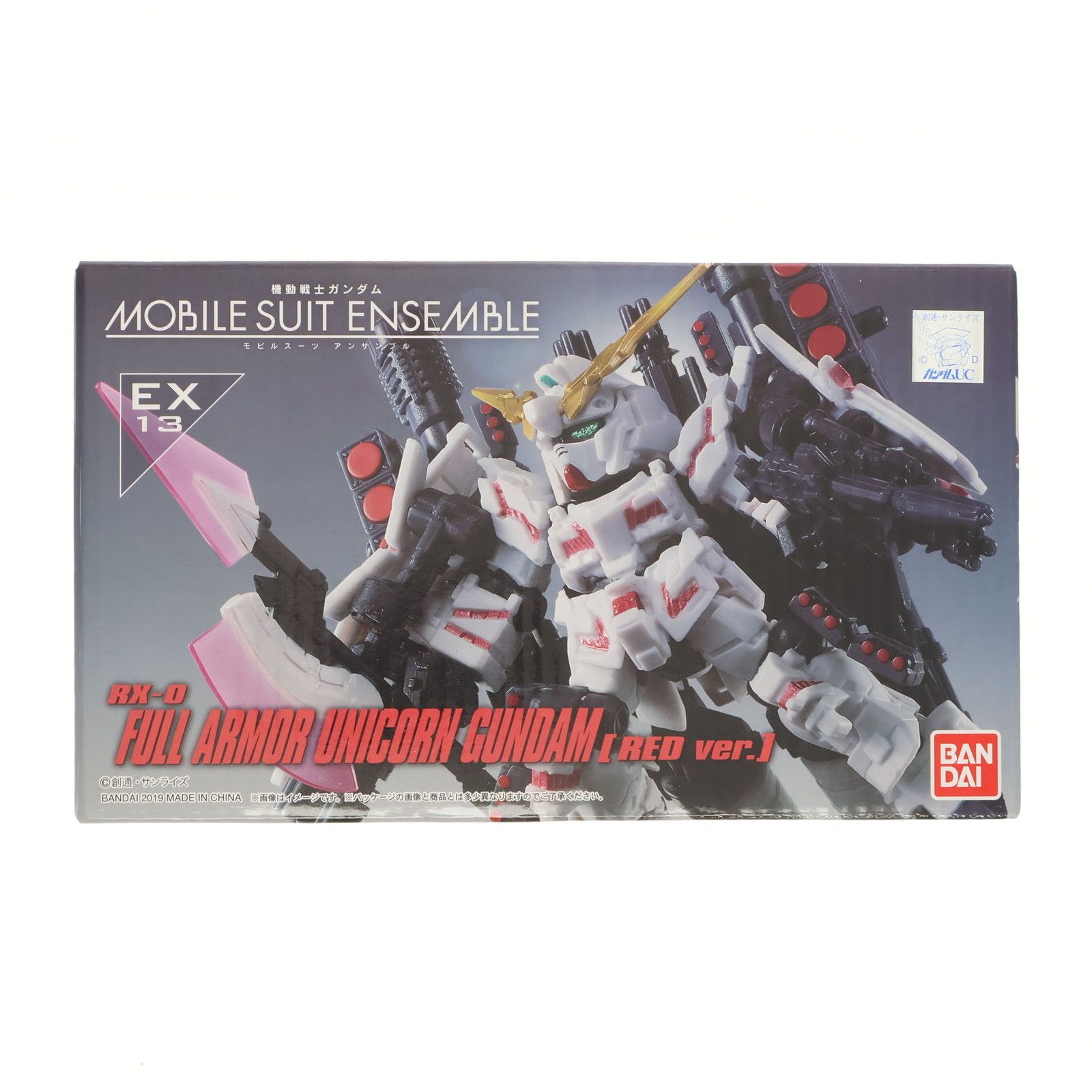 SEMBL - プレミアムバンダイ限定 MOBILE SUIT ENSEMBLE EX13 フルアーマー・ユニコーン(REDver.) 機動戦士ガンダムUC(ユニコーン) 完成品 可動フィギュア バンダイ 機動戦士ガンダム MOBILE SUIT ENSEMBLE EX13 フルアーマー