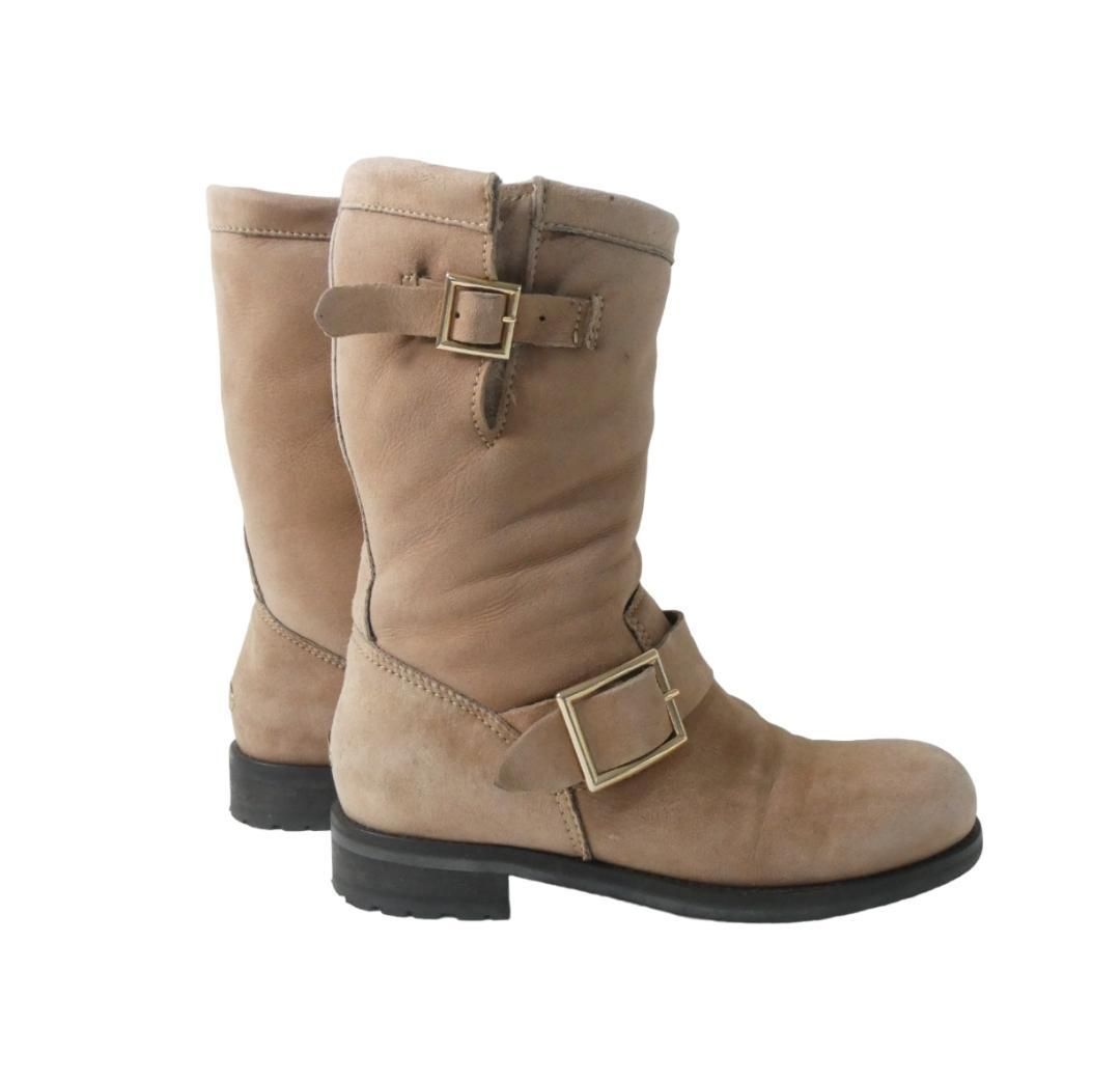 JIMMY CHOO ジミーチュウ サイズ35.5 約22.5㎝ エンジニアブーツ