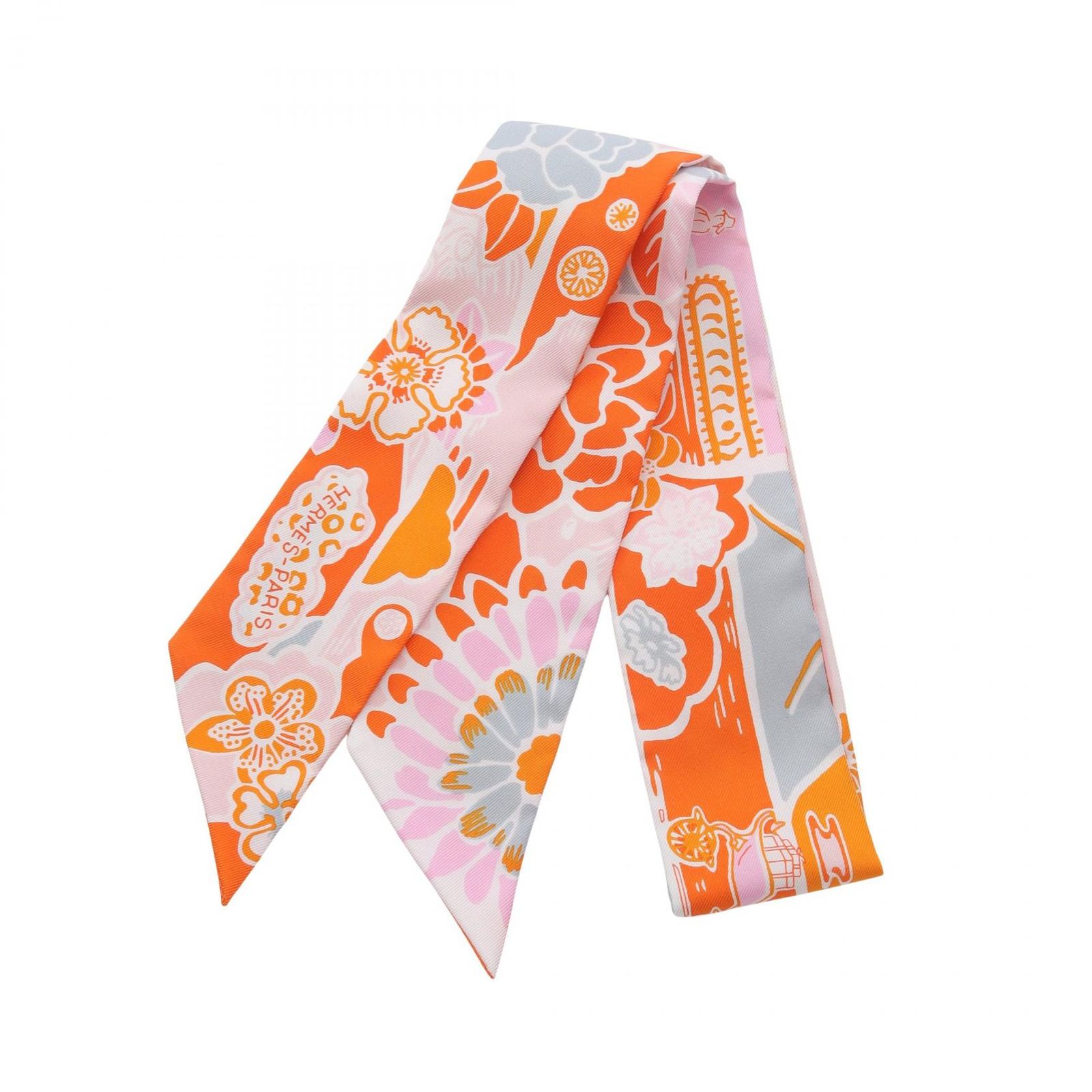 【新品未使用品】 HERMES ツイリー BINGATA 紅型 楽天市場】≪新品≫ エルメス ツイリー ビンガタ 紅型