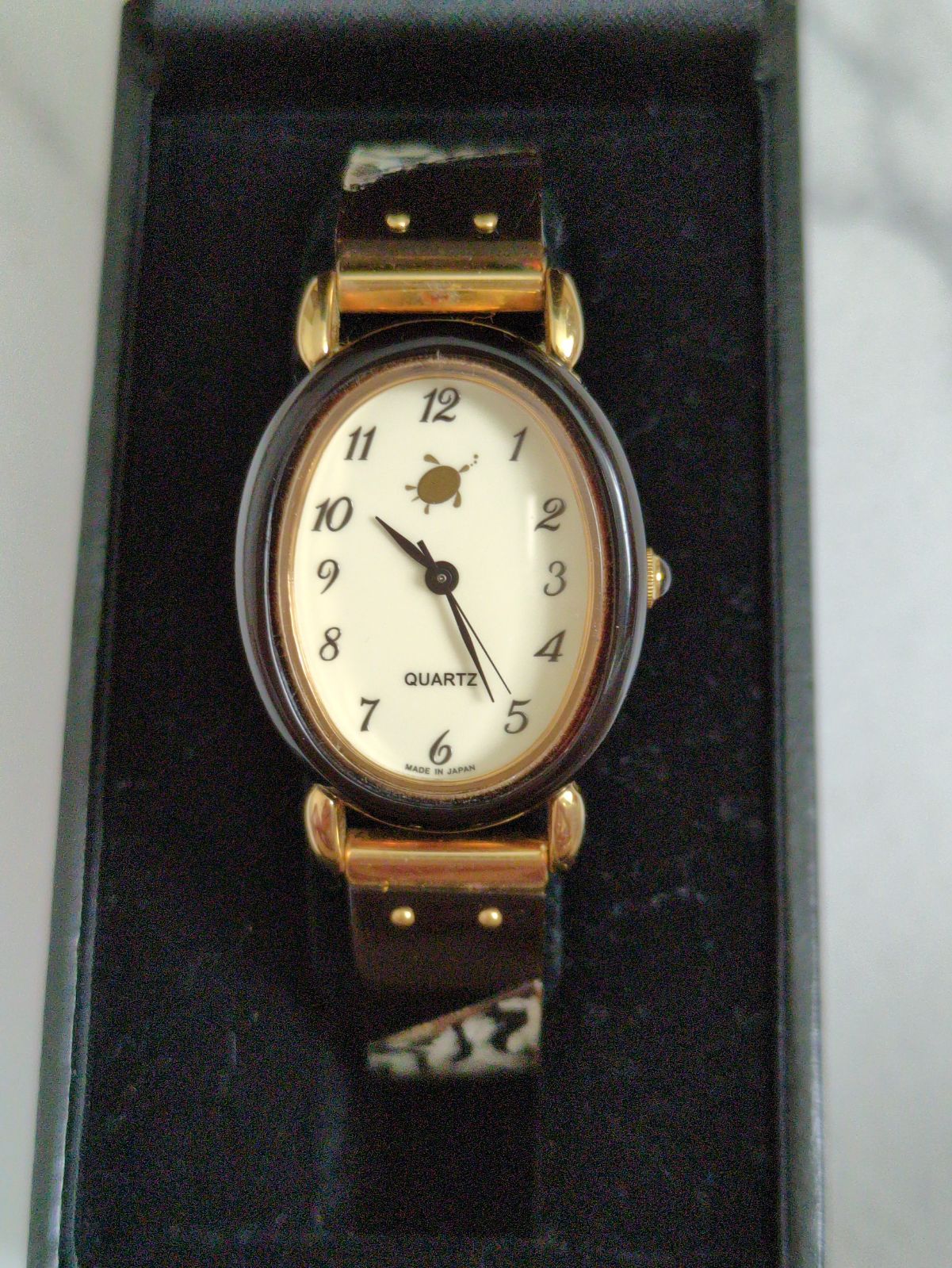 稼働品 本鼈甲 腕時計 レディース TORTOISE JEWELRY 本鼈甲 べっ甲