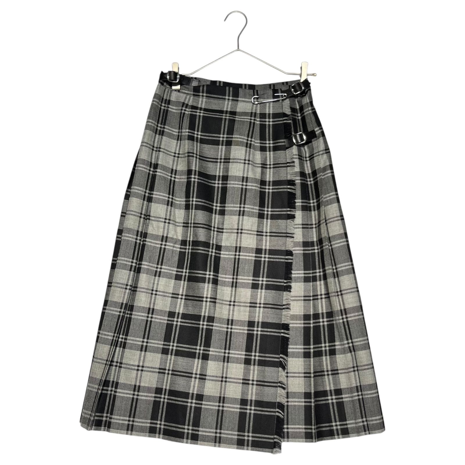 O'NEIL OF DUBLIN(オニールオブダブリン) plaid wrap skirt チェック柄